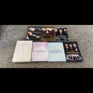 Twilight Saga Complete DVD set. Special editions
